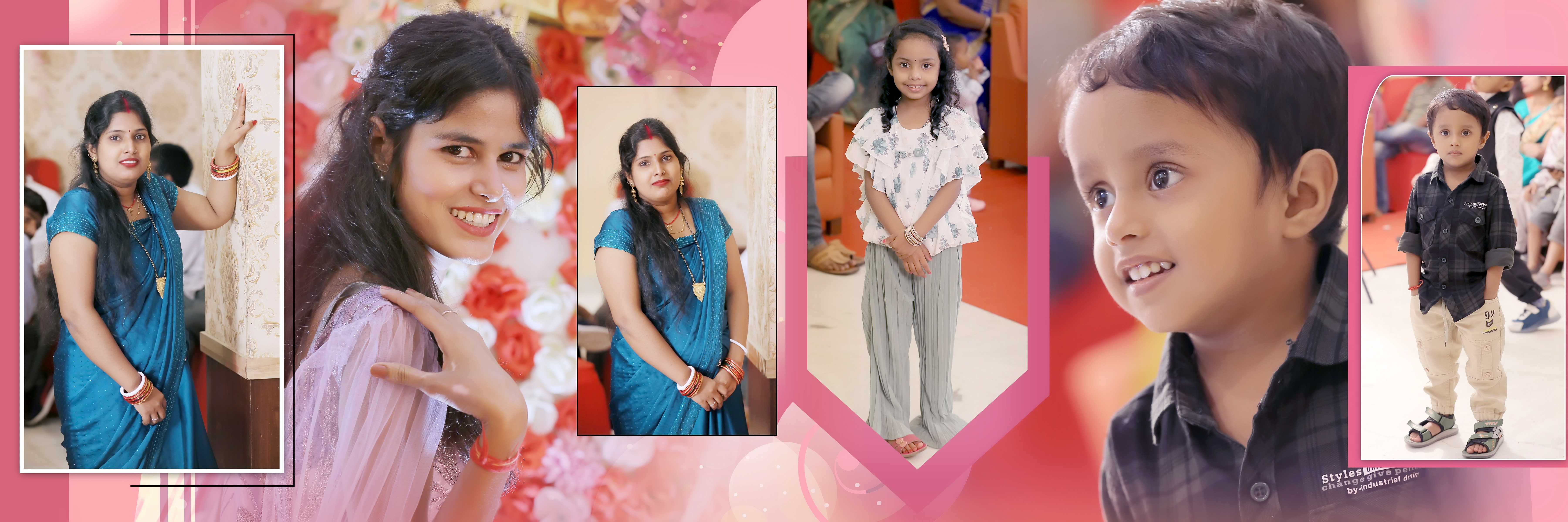 Diwali Family Portrait